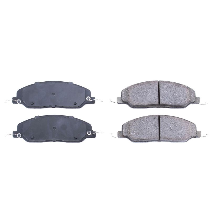 PSB Z16 Evolution Brake Pads - Power Stop 05-10 Ford Mustang Front Z16 Evolution Ceramic Brake Pads
