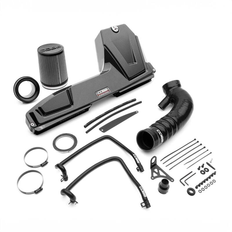 COBB Redline Carbon Intakes - Cobb 22-23 VW Golf R (MK8) / 22-24 Audi S3 (8Y) Redline Carbon Fiber Intake System