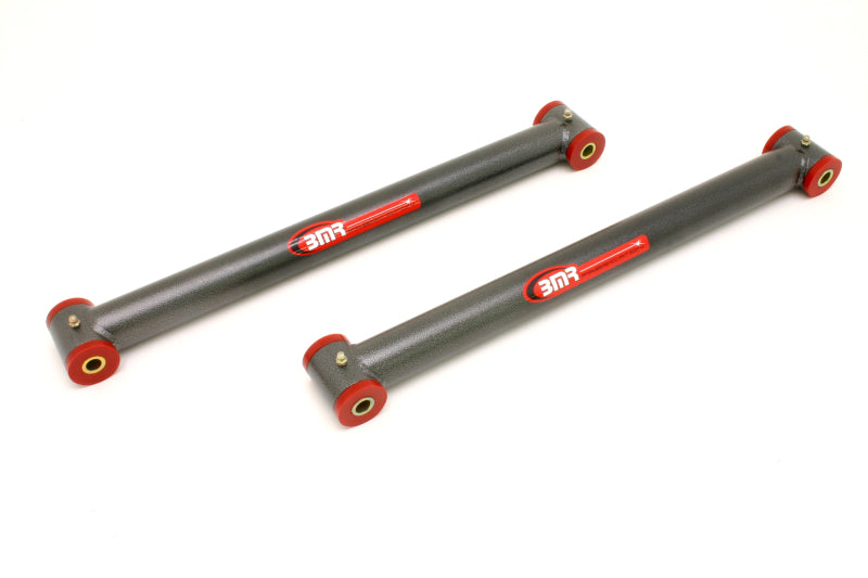 BMR Control Arms - BMR 82-02 3rd Gen F-Body Chrome Moly Lower Control Arms Non-Adj. (Poly) - Black Hammertone