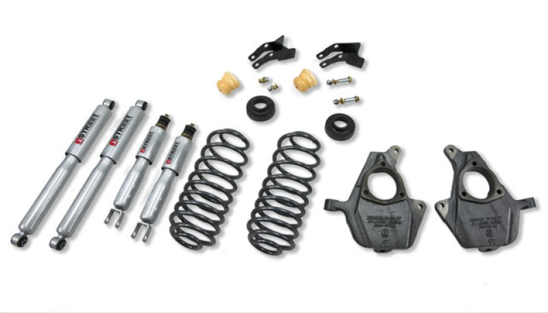 BT Lower Kit w SP Shocks - Belltech LOWERING KIT WITH SP SHOCKS