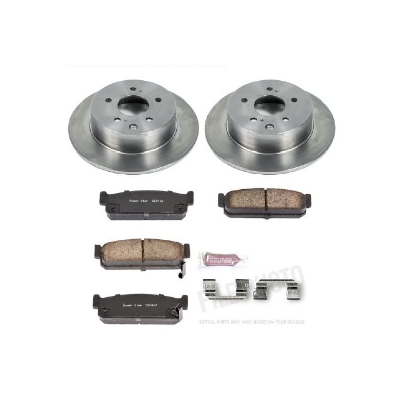 PSB Autospecialty Kit - Power Stop 94-96 Infiniti Q45 Rear Autospecialty Brake Kit