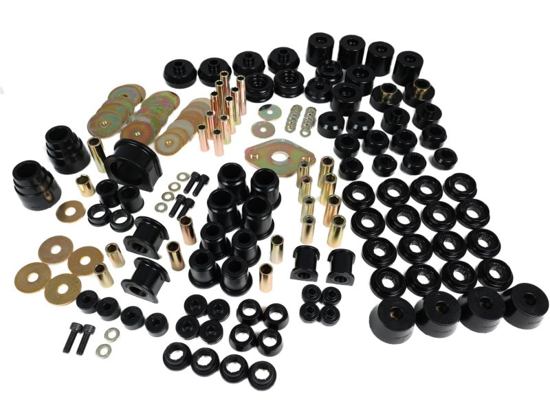 ES Hyper-Flex Sets - Black - Energy Suspension 98-99 Toyota 4Runner 4WD Black Hyper-Flex Master Bushing Set