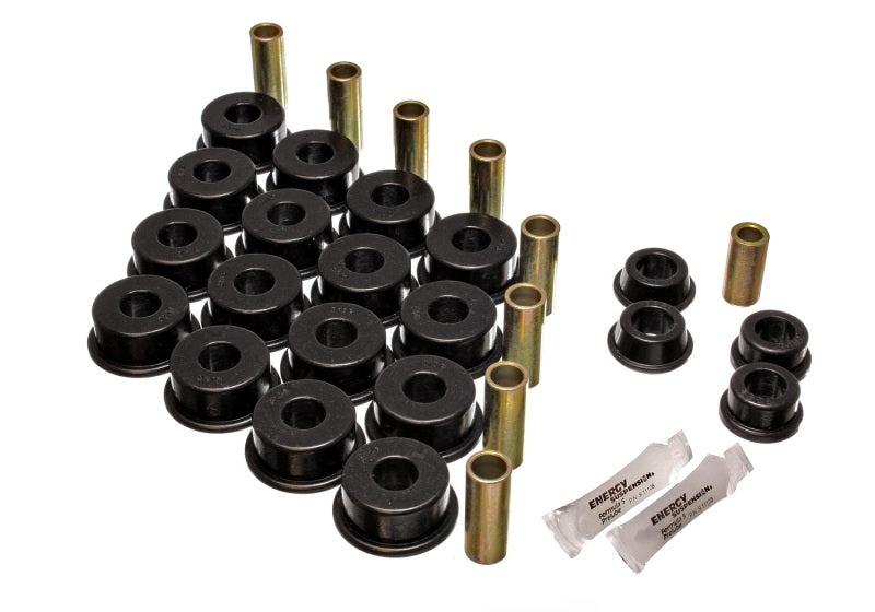 ES Cntrl Arm Bushings - Black - Energy Suspension 78-85 Toyota Celica Black Rear Control Arm Bushing Set (GTS 8-3112)