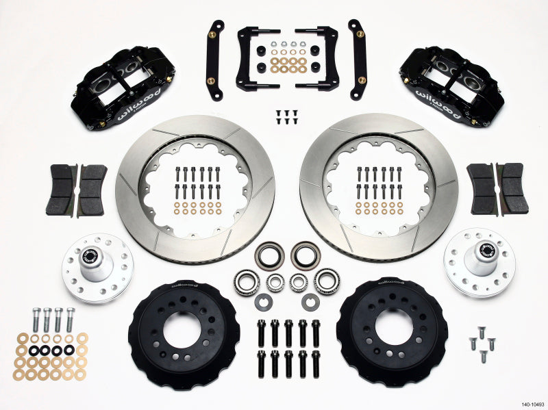 WIL Superlite Brake Kit - Wilwood Narrow Superlite 6R Front Hub Kit 14.00in 79-81 Camaro
