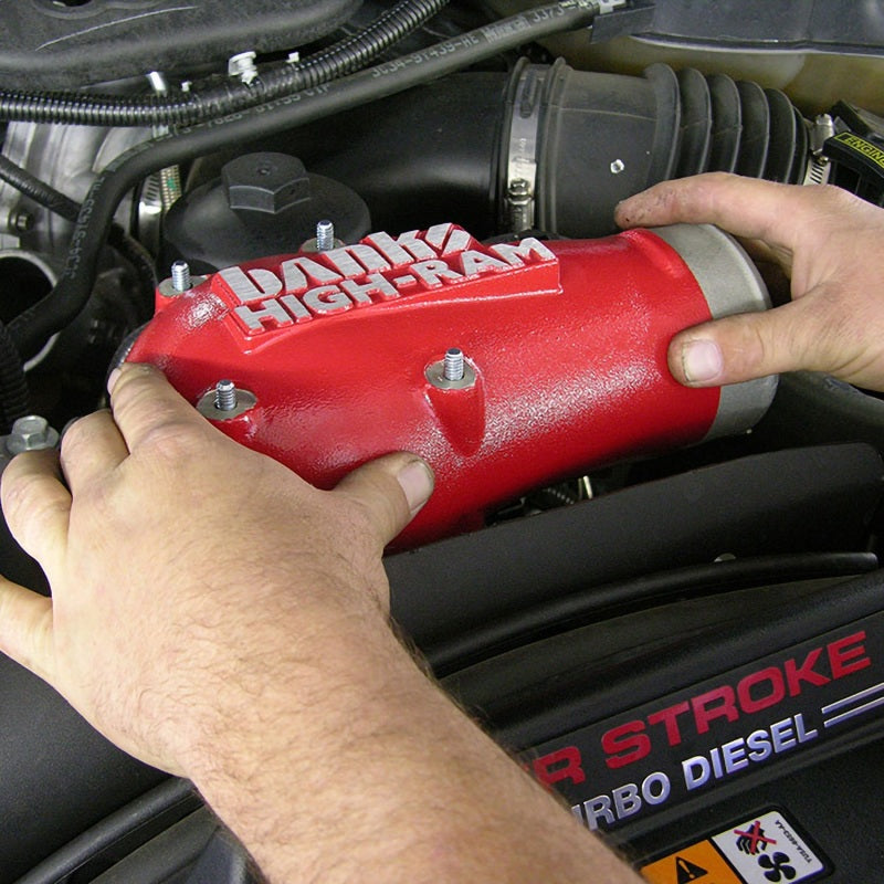 GBE High-Ram Air Intake - Banks Power 03-04 Ford 6.0L w/ Stock Intercooler High-Ram Air Intake System
