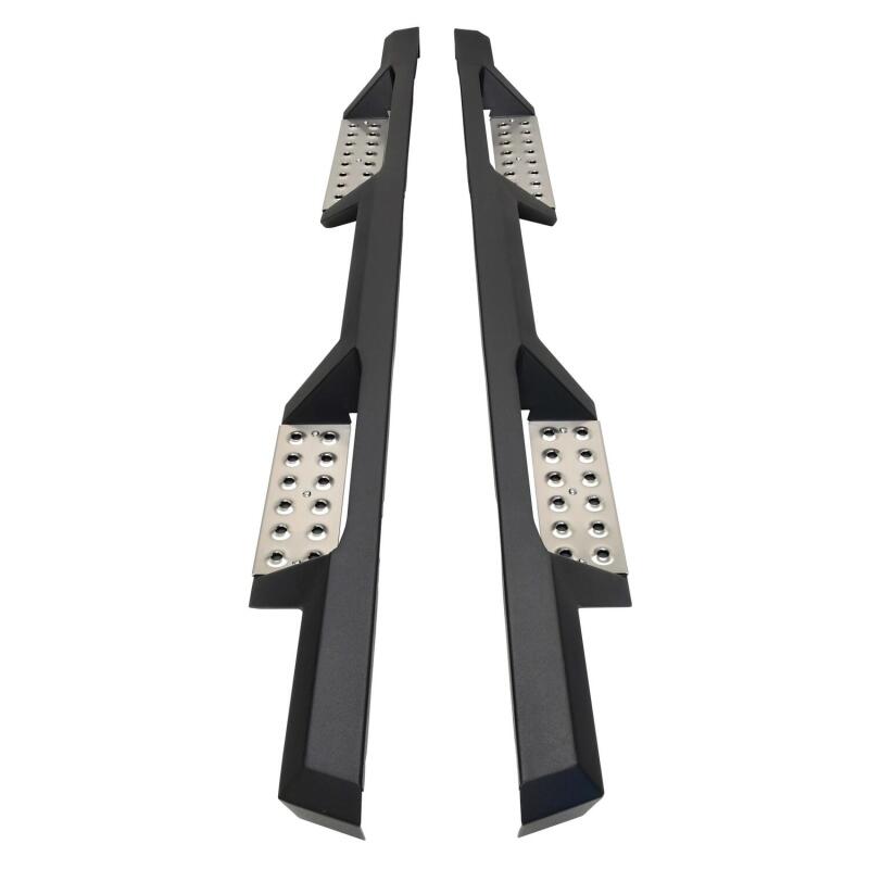 WES Nerf Bars - HDX Drop - Westin 2024 Toyota Tacoma Double Cab HDX Stainless Drop Nerf Step Bars - Textured Black