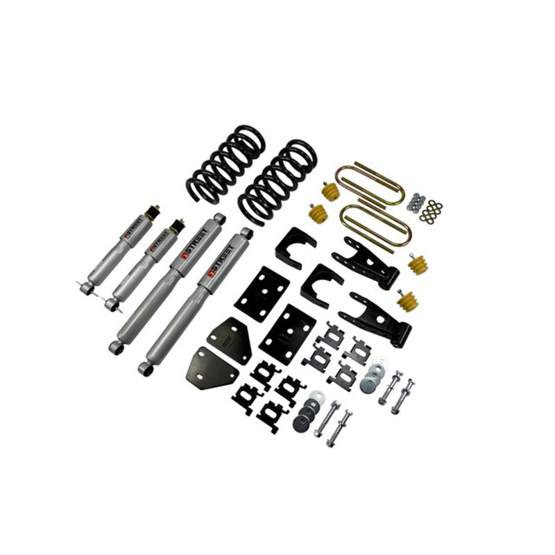 BT Lower Kit w SP Shocks - Belltech LOWERING KIT WITH SP SHOCKS