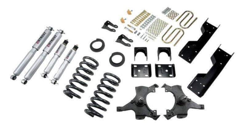 BT Lower Kit w SP Shocks - Belltech LOWERING KIT WITH SP SHOCKS