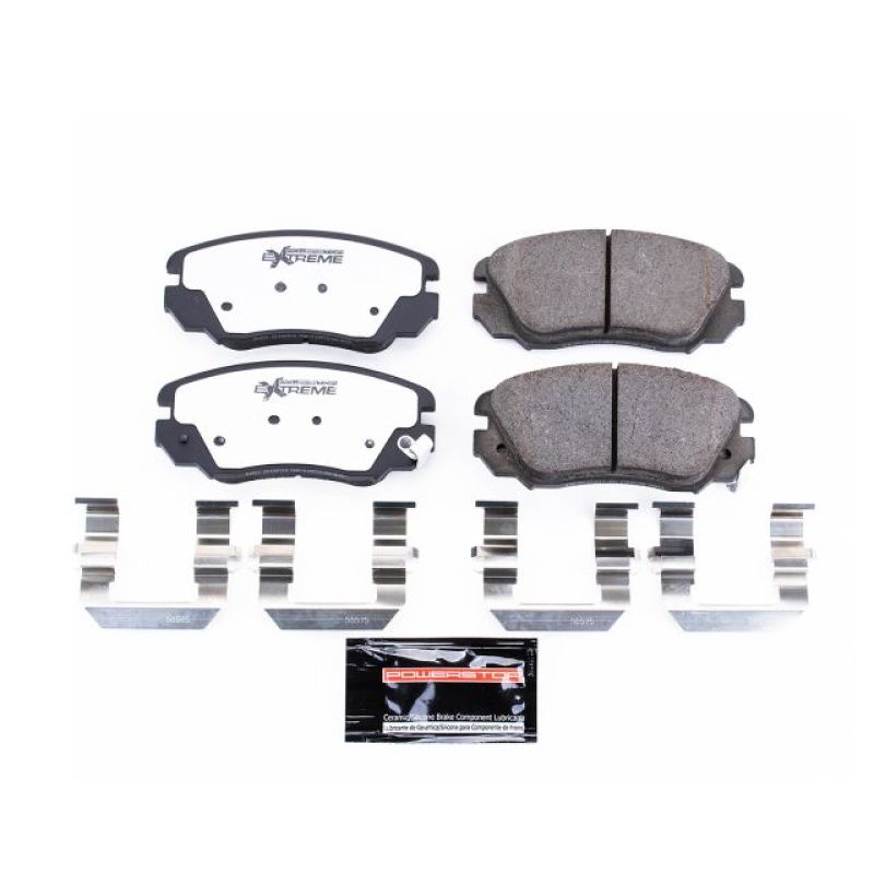 PSB Z26 Extreme Brake Pads - Power Stop 2010 Buick Allure Front Z26 Extreme Street Brake Pads w/Hardware