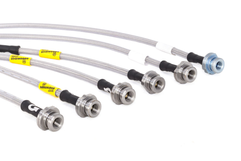 GR G-Stop Brake Line Kits - Goodridge 14-17 Nissan Rogue SS Brake Line Kit