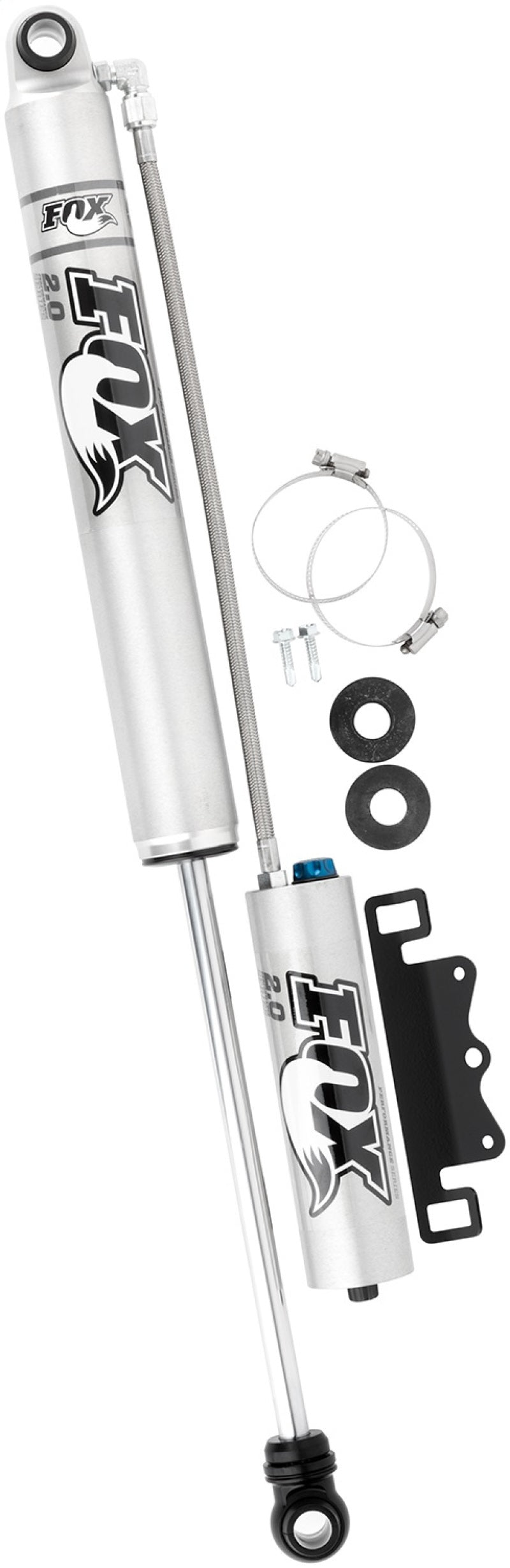 FOX 2.0 Perf Shock - Fox 88-97 Y60 Nissan Patrol 2.0 Perf Series 11.6in. Smooth Bdy R/R Rear Shock CD Adj / 3-5.5in Lift