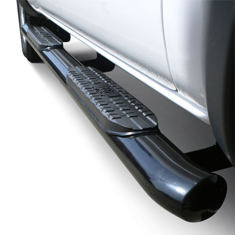 WES Nerf Bars - PRO TRAXX 4 - Westin 2005-2018 Toyota Tacoma Double Cab PRO TRAXX 4 Oval Nerf Step Bars - Black