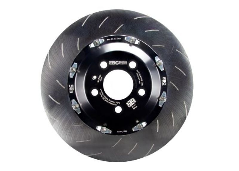EBC 2 Piece Disc Rings - EBC Racing 12-16 Audi RS4 (B8) Front Floating SD-Rotor Replacement Disc Rings (Pair)