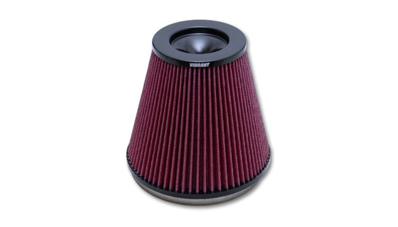 VIB Air Filters - Vibrant The Classic Perf Air Filter 5in Cone OD x 7in Height x 7in Flange ID