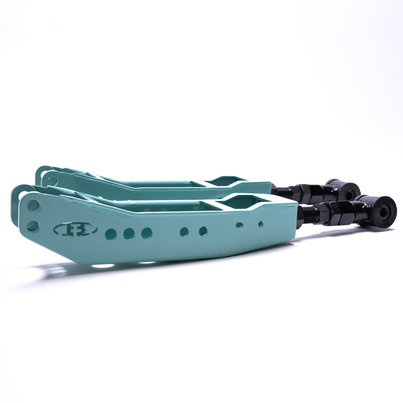 BX Lower Control Arms - BLOX Racing Rear Lower Control Arms - Teal (2013+ Subaru BRZ/Toyota 86 / 2008-2023 Subaru WRX/STI)