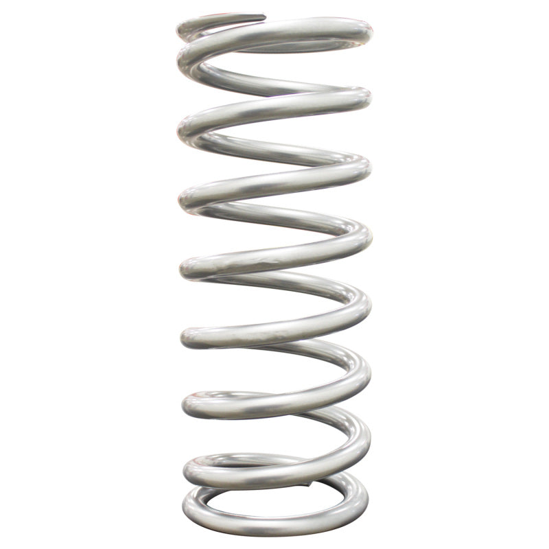 QAP Springs - 1-7/8 ID - QA1 1-7/8in ID Tapered High Travel Spring - 10in Length x 150lbs/in - Silver Powder Coated