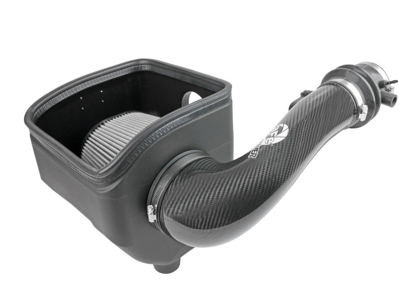 AFE Track Series Intake - aFe 19-23 Nissan Patrol 4.8L L6 Track Series Carbon Fiber Intake System w/Pro DRY S Filter