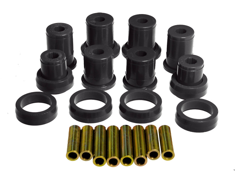 PRO Control Arm Bushings - Blk - Prothane 84-86 Ford Mustang Rear Control Arm Bushings - Black