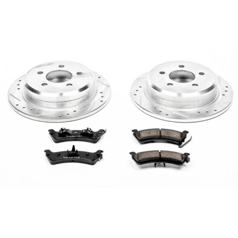 PSB Z23 Evolution Kit - Power Stop 93-98 Jeep Grand Cherokee Rear Z23 Evolution Sport Brake Kit