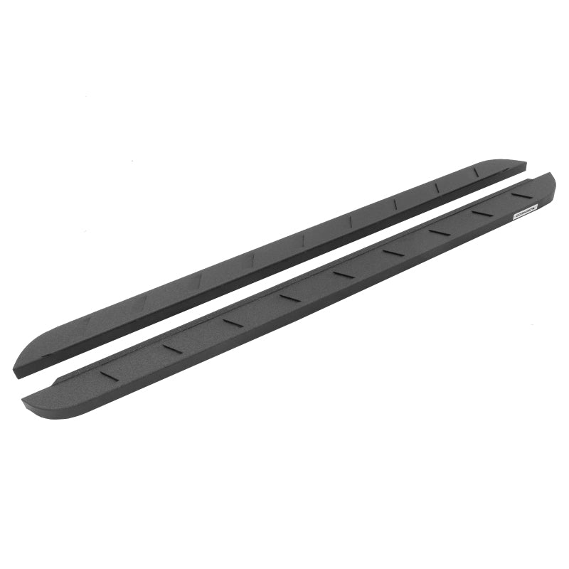 GOR RB10 Slim Running Boards - Go Rhino RB10 Slim Running Boards - Universal 87in. - Bedliner Coating