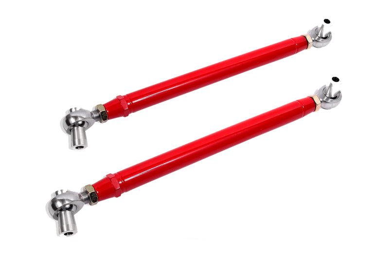 BMR Control Arms - BMR 82-02 3rd/4th Gen F-Body Camaro Double Adj. DOM Lower Control Arms Rod Ends - Red