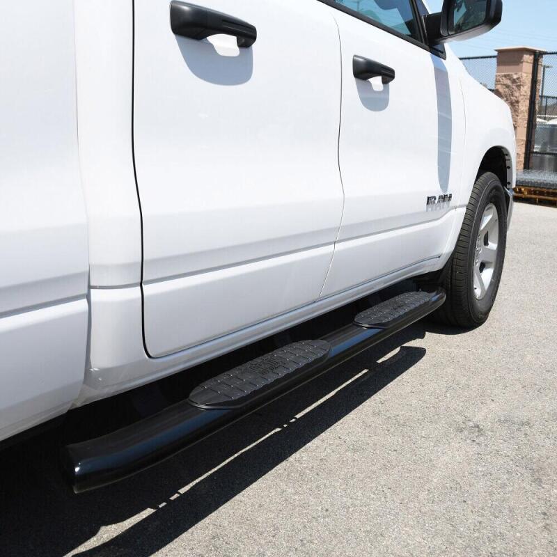WES Nerf Bars - PRO TRAXX 5 - Westin 2019 Ram 1500 Quad Cab (Excl Classic) PRO TRAXX 5 Oval Nerf Step Bars - Black