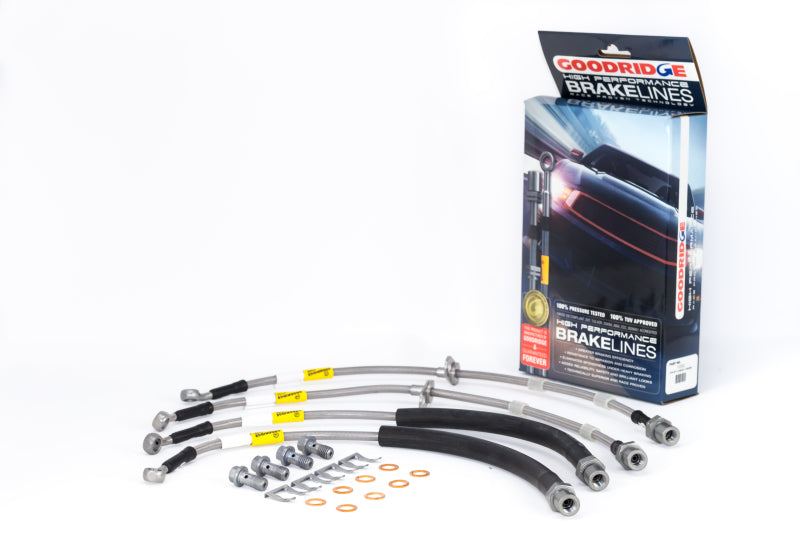 GR G-Stop Brake Line Kits - Goodridge 16-17 Chevrolet Camaro LT (w/ Brembo Calipers) SS Brake Lines