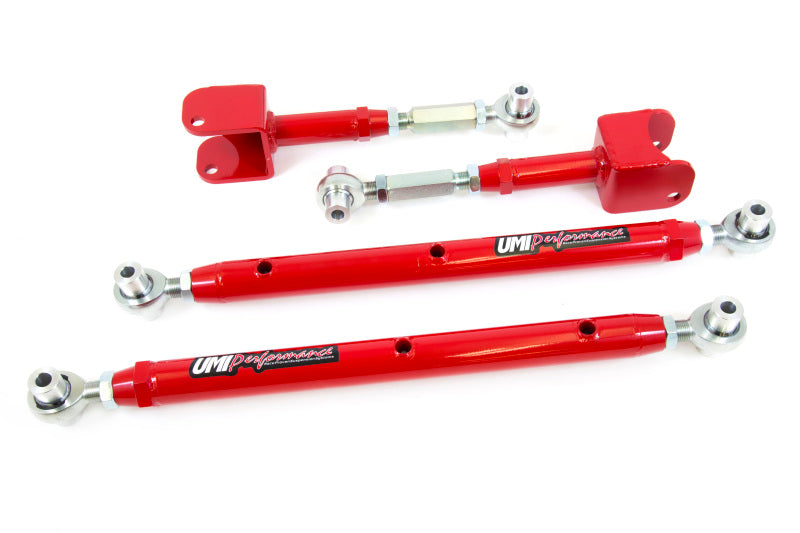 UMI Control Arm Kits - UMI Performance 64-67 GM A-Body Double Adjustable Upper & Lower Rear Control Arms