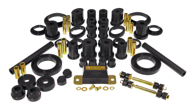 PRO Total Kits - Blk - Prothane 94-98 Ford Mustang Total Kit - Black