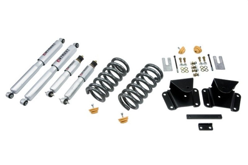 BT Lower Kit w SP Shocks - Belltech LOWERING KIT WITH SP SHOCKS