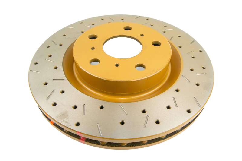 DBA 4000 Slot&Drill Rotors - DBA 09 Pontiac G8 V8 6.0L Front Drilled & Slotted 4000 Series Rotor