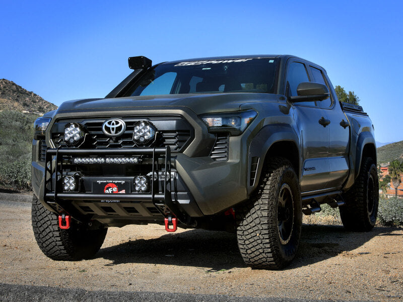 AFE Bumpers - aFe POWER 24-26 Toyota Tacoma (N400) L4-2.4L (t) Terra Guard Bull Bar
