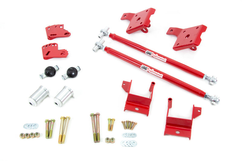 UMI Traction Bars - UMI Performance 70-81 GM F-Body Leaf Spring Traction Bars with Mounts