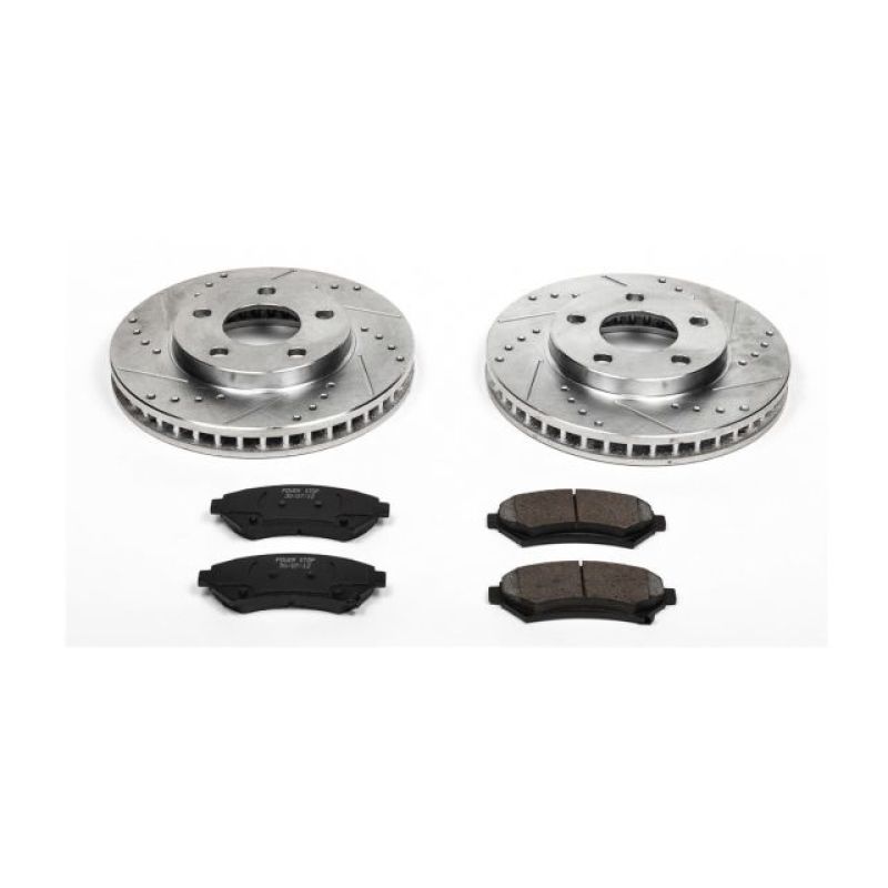 PSB Z23 Evolution Kit - Power Stop 97-05 Buick Century Front Z23 Evolution Sport Brake Kit