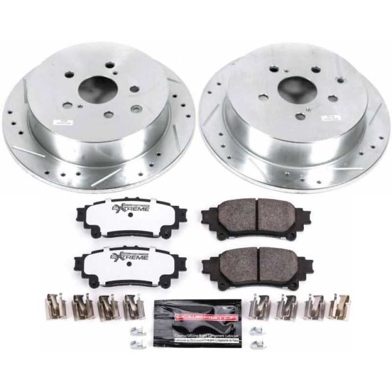PSB Z36 Truck & Tow Kit - Power Stop 10-15 Lexus RX350 Rear Z36 Truck & Tow Brake Kit