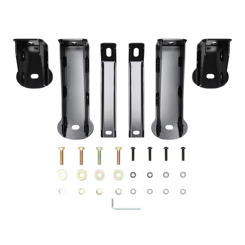 WES Nerf Bars - Platinum 4 - Westin 2019 Chevrolet Silverado/Sierra 1500 Crew Cab Platinum 4 Oval Nerf Step Bars - Black