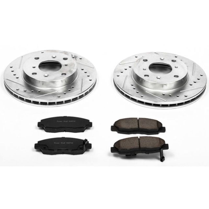 PSB Z23 Evolution Kit - Power Stop 98-99 Acura CL Front Z23 Evolution Sport Brake Kit