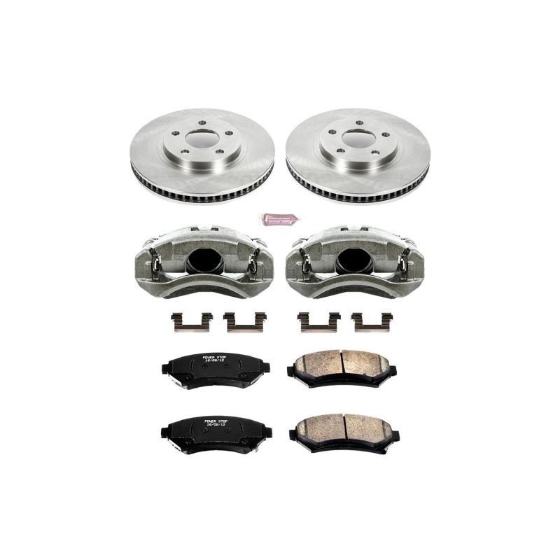 PSB Autospecialty Kit w/Cals - Power Stop 00-04 Buick LeSabre Front Autospecialty Brake Kit w/Calipers