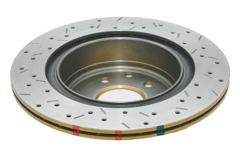 DBA 4000 Slot&Drill Rotors - DBA 06-07 350Z / 05-07 G35 / 06-07 G35X Rear Drilled & Slotted 4000 Series Rotor