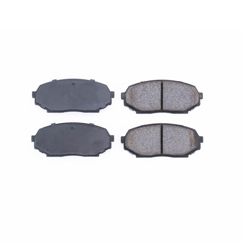 PSB Z16 Evolution Brake Pads - Power Stop 90-93 Geo Storm Front Z16 Evolution Ceramic Brake Pads