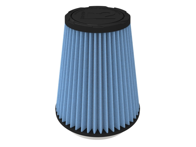 AFE Universal D2 Dura Dry Air Filter - aFe POWER Universal Clamp-On Air Filter w/ D2 Dura-Dry Media - 4in F x 6in B x 4in T x 7in H