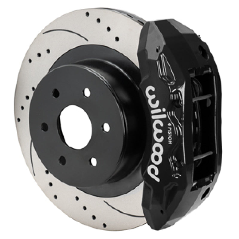 WIL TX4R Brake Kits - Wilwood 99-18 Chevy Silverado/GMC Sierra 16x1.25 Drilled & Slotted Rotor TX4R 4 Piston Rear Brake Ki