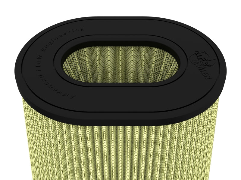 AFE Universal Pro-G 7 Filter - aFe Magnum FORCE Intake Air Filter w/Pro GUARD 7 5-1/2IN F x (10x8)IN B x (8x6) T (Inverted) x 9IN