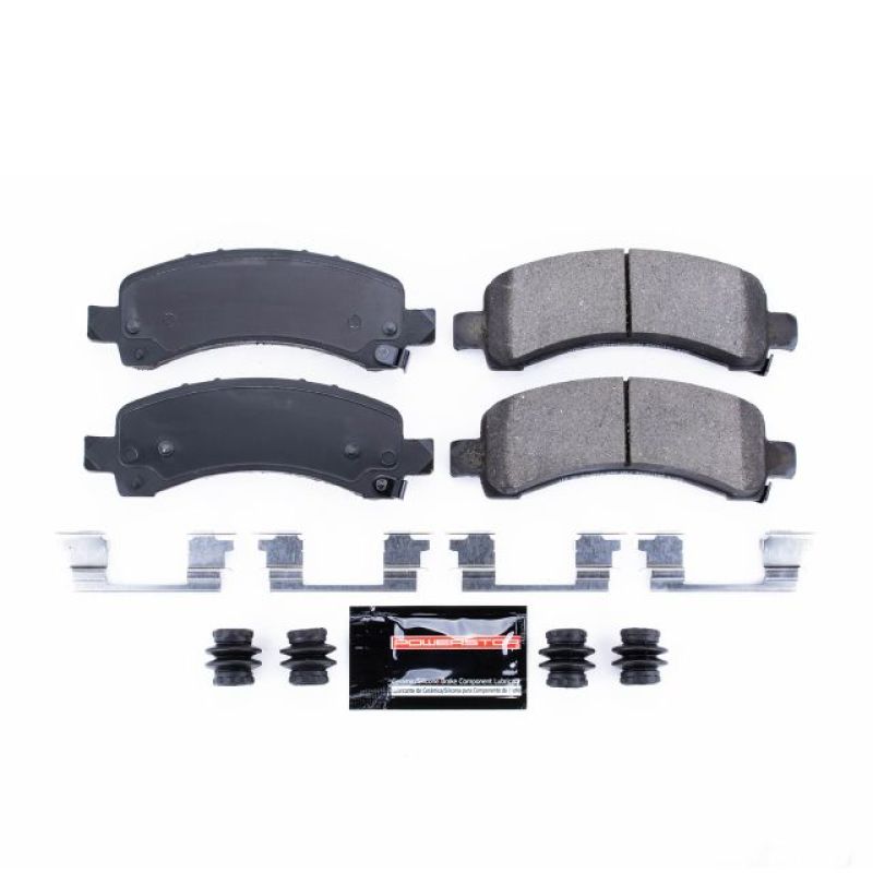 PSB Z23 Evolution Brake Pads - Power Stop 03-19 Chevrolet Express 2500 Rear Z23 Evolution Sport Brake Pads w/Hardware