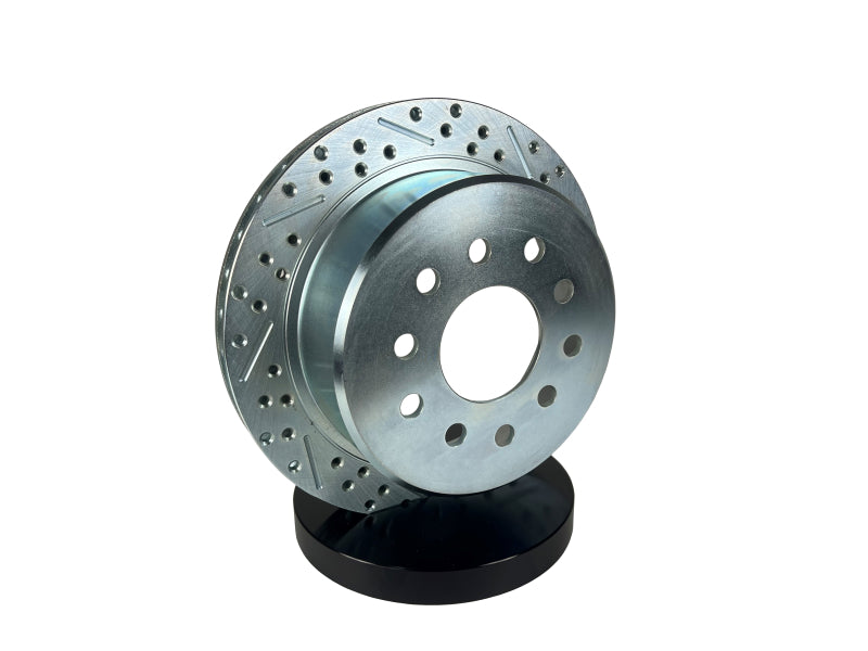 BAE SS4 Brake Kits - Baer Brakes Rear Ends w/ Ford 9in Torino Bearing Housing Ends 11in SS4 Rear SDZ Brake Kit - Silver