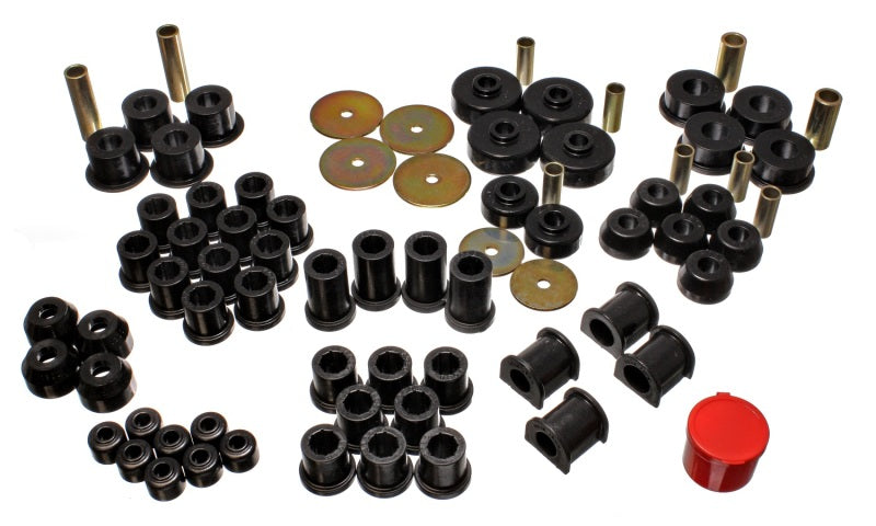 ES Hyper-Flex Sets - Black - Energy Suspension 79-85 Toyota 4WD Pickup (Except T-100 & Tundra) Black Hyper-Flex Master Bushing S