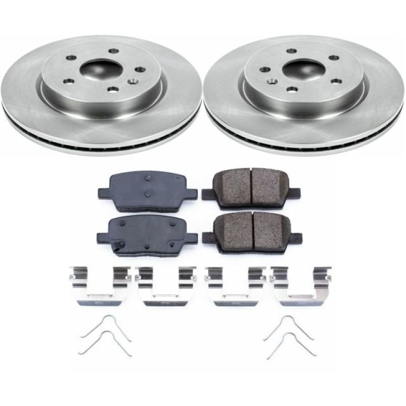 PSB Autospecialty Kit - Power Stop 16-18 Cadillac CT6 Rear Autospecialty Brake Kit
