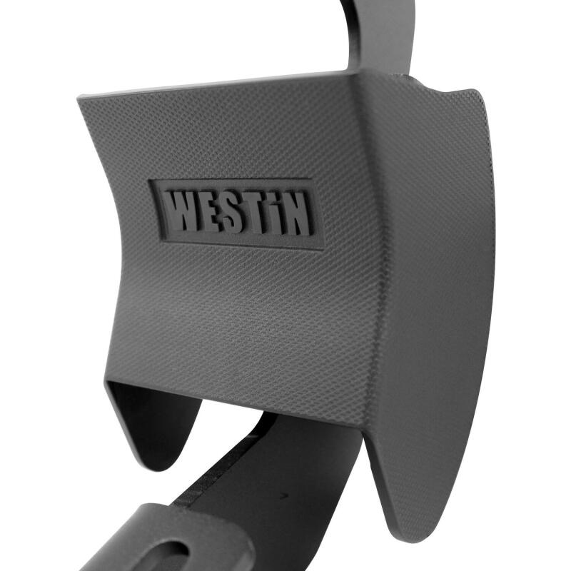 WES Nerf Bars - R7 - Westin 2007-2018 Chevy Silverado Ext/Dbl Cab R7 Nerf Step Bars - Black