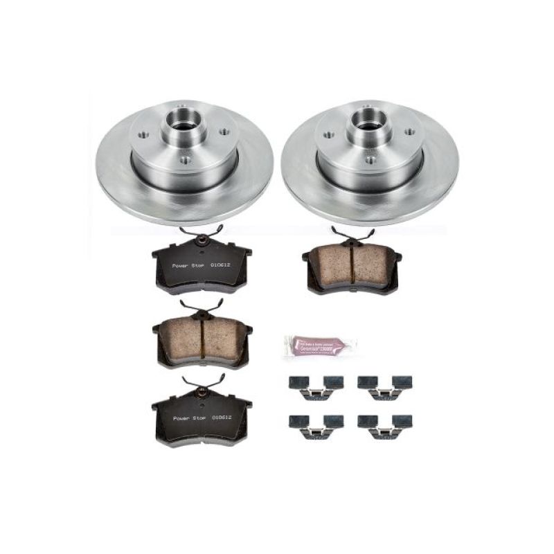 PSB Autospecialty Kit - Power Stop 99-02 Volkswagen Cabrio Rear Autospecialty Brake Kit
