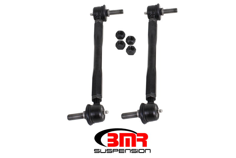 BMR End Links - BMR 05-14 S197 Mustang Front Sway Bar End Link Kit - Black